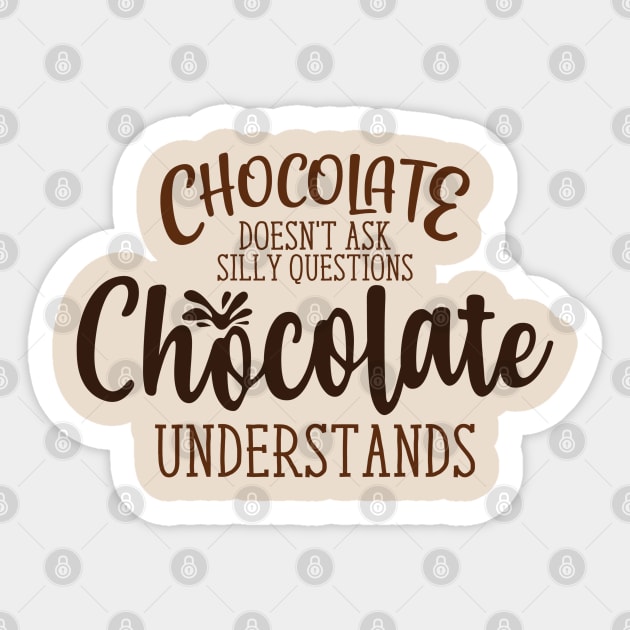 Chocolate Loves Chocolate Sticker by FUNNYTIMES